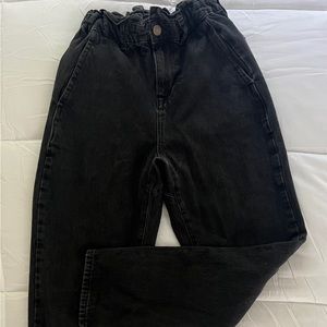 Zara paper bag jeans (mom jeans)